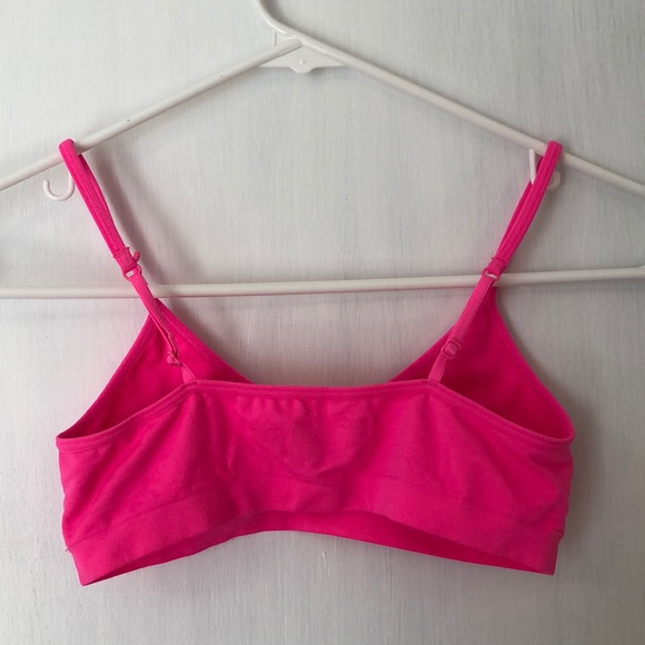 Hot Pink Sports Bra - Picture 2 of 3